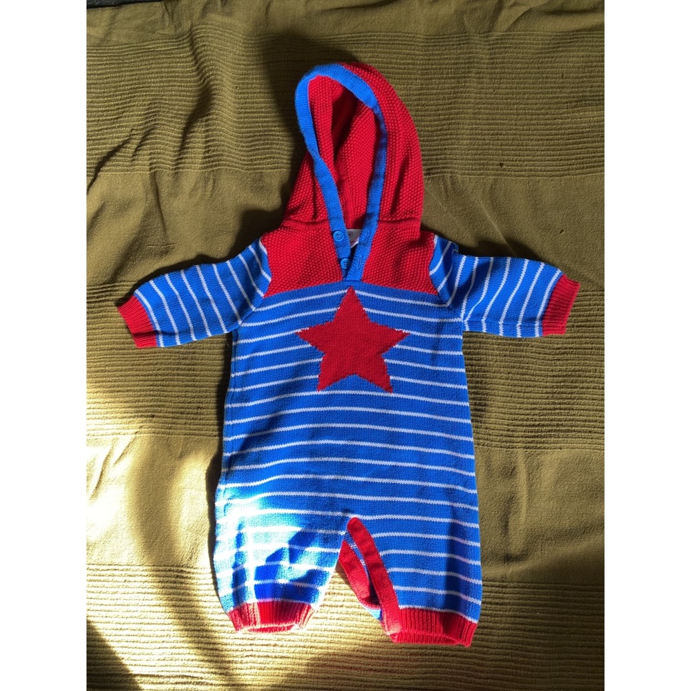 Hanna Andersson Knit Star Romper